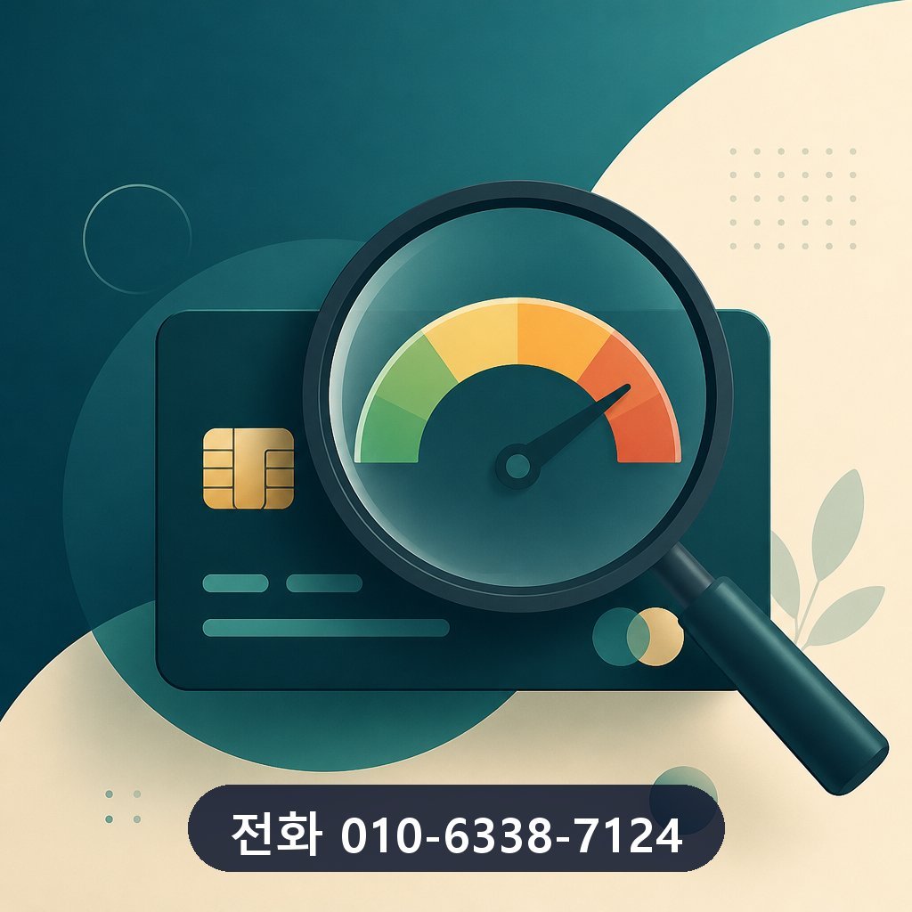 카드 한도 현금화 업체 한도 확인 이미지 · 문의 010-6338-7124
